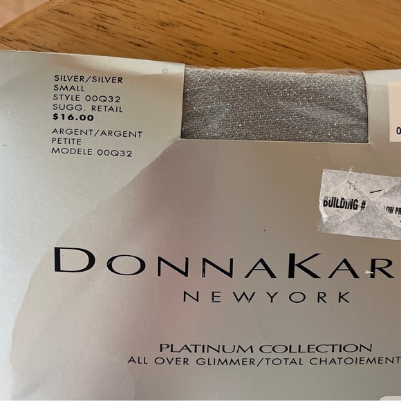 Donna Karan New York Platinum Collection All Over Glitter Tights - Picture 2 of 4